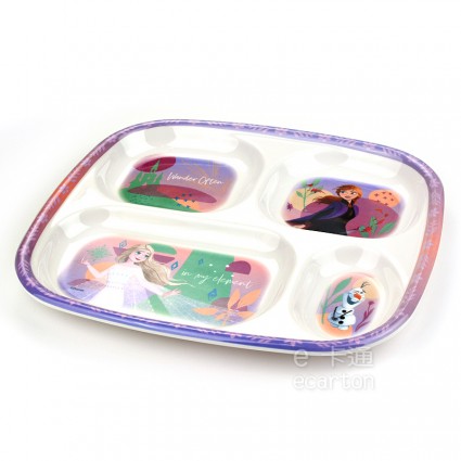 迪士尼 冰雪奇緣 兒童餐盤 (美耐皿)