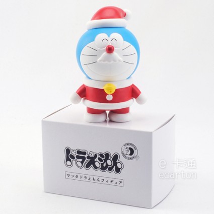 哆啦a夢 公仔 聖誕老人造型 日本郵局限定款