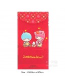 三麗鷗 雙子星 大型紅包袋 (5入裝)