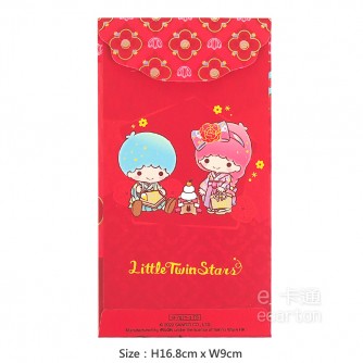三麗鷗 雙子星 大型紅包袋 (5入裝)