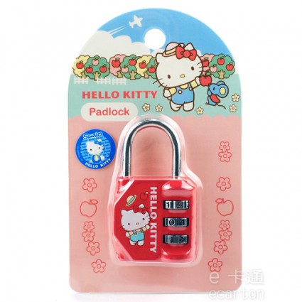 Hello Kitty 宿舍鎖 文具 