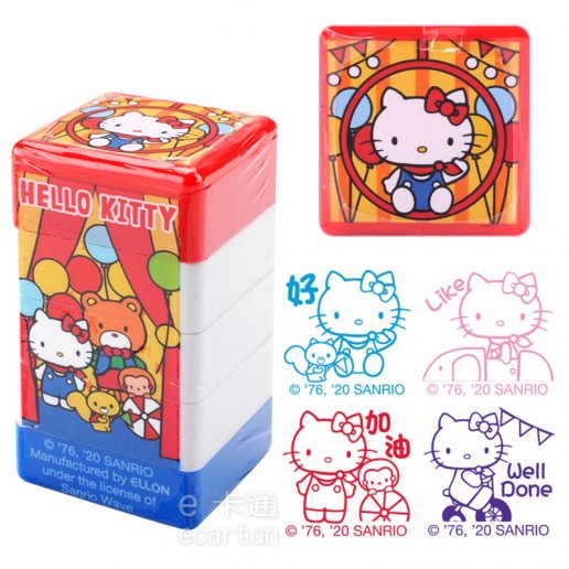 Hello Kitty 卡通印章 文具
