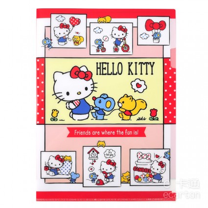 Hello Kitty 資料夾 (A4)