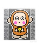 三麗鷗 淘氣猴 壁貼 貼紙 