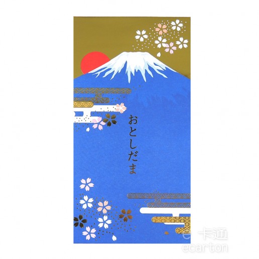 日本限定 富士山 紅包袋 